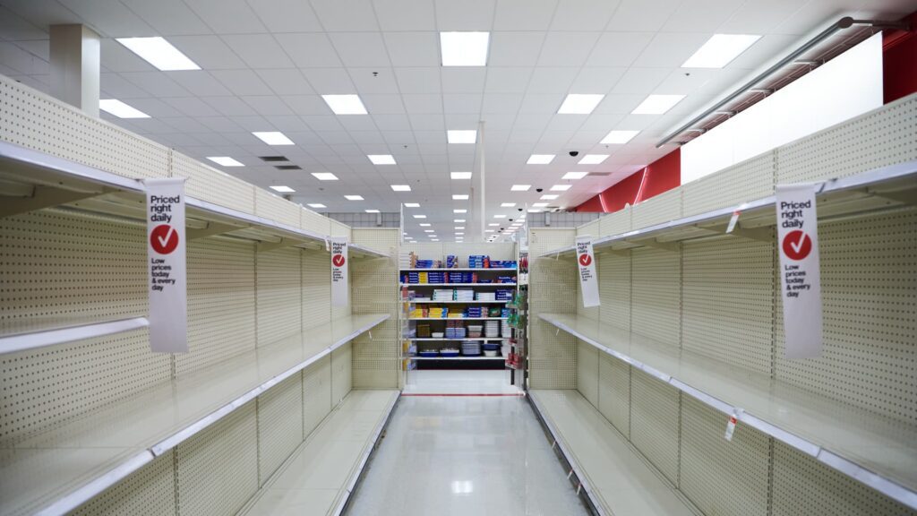 Empty shelves, trucking layoffs lead to recession in apollo's trade