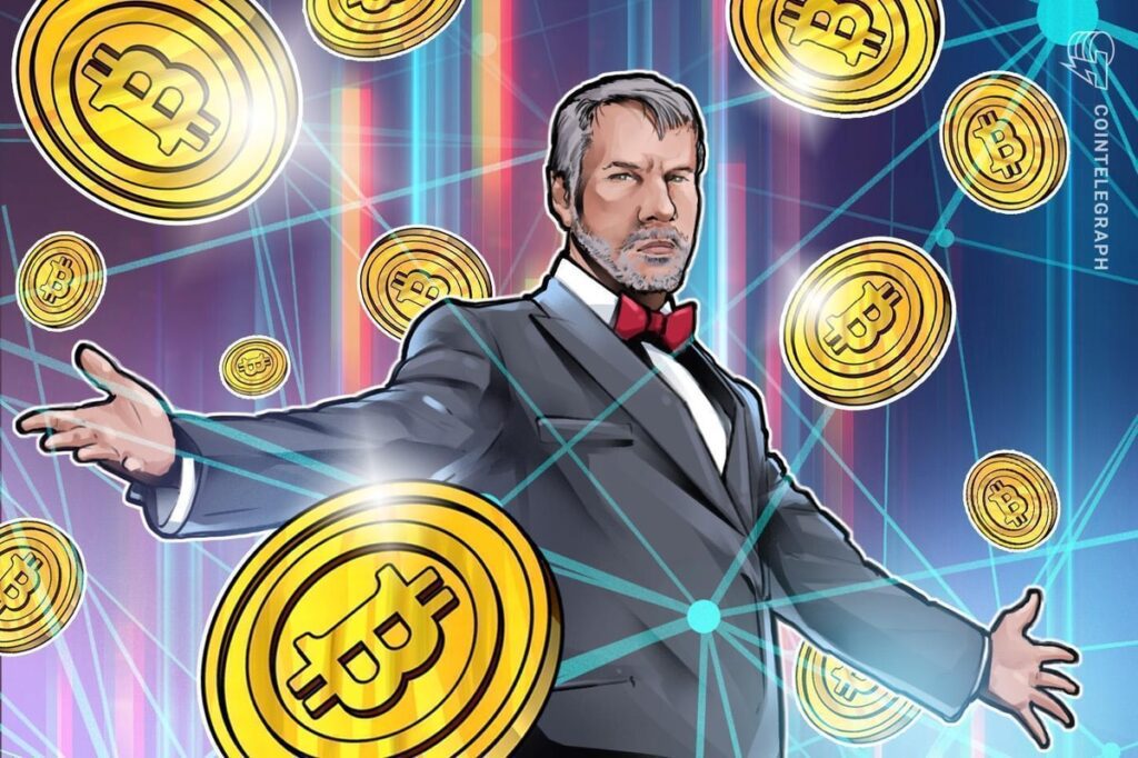 Michael saylor of strategy suggests buying a bitcoin dip