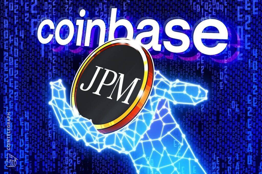 Jpmorgan pilots deposit token jpmd in coinbase's base network