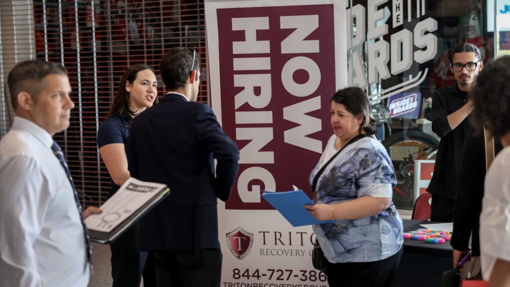 Job openings showed a surprising increase to 7.4 million people