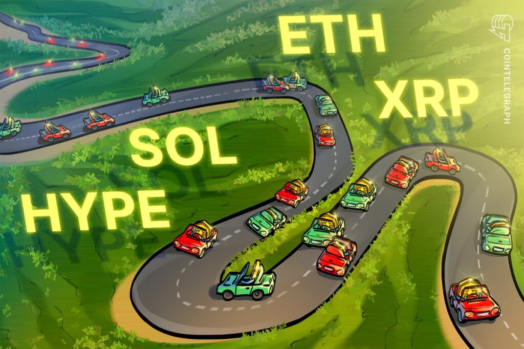 Overselling xrp, sol, eth and hype is possible if btc