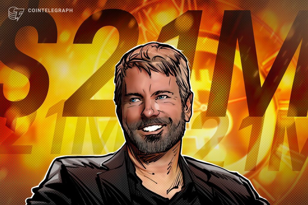 Saylor ups bitcoin forecast is $21 million over 21 years