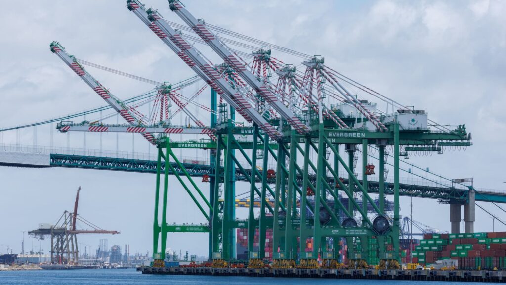 Trade deficit fell by a record amount in april as