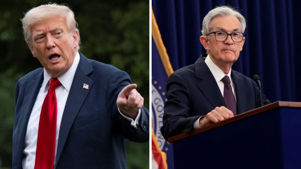Trump denies he plans to fire powell: "very unlikely."