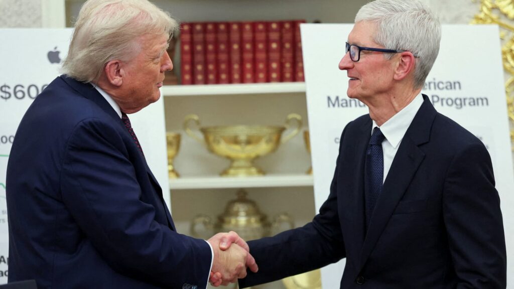 Apple has had its best week since july 2020 after