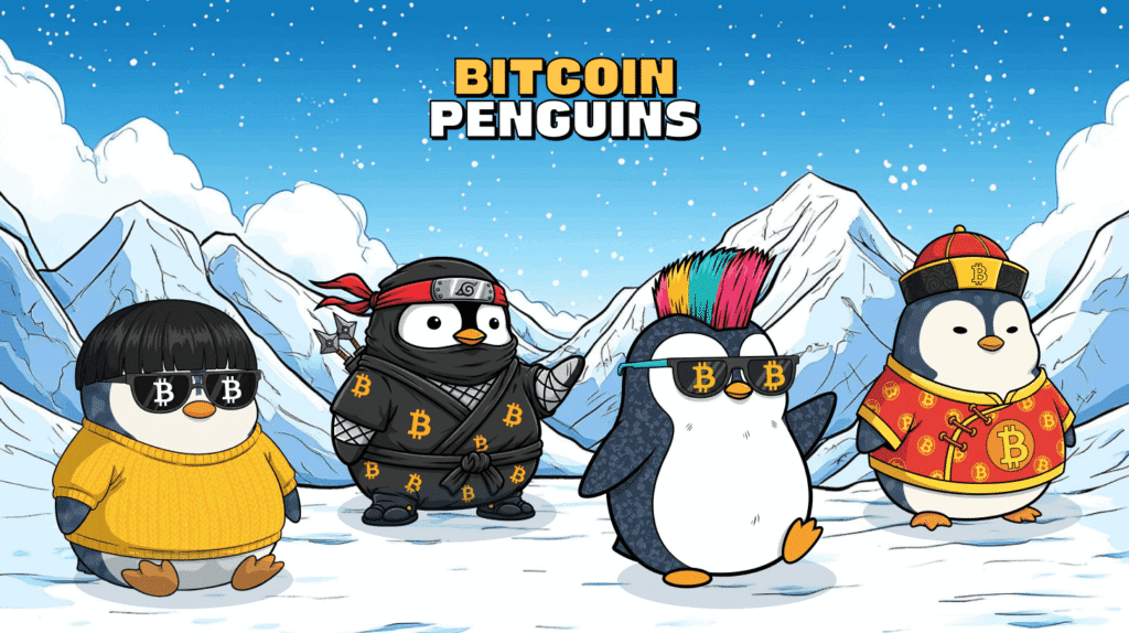 Pre sales of bitcoin penguin ignites frenzy as meme culture clashes