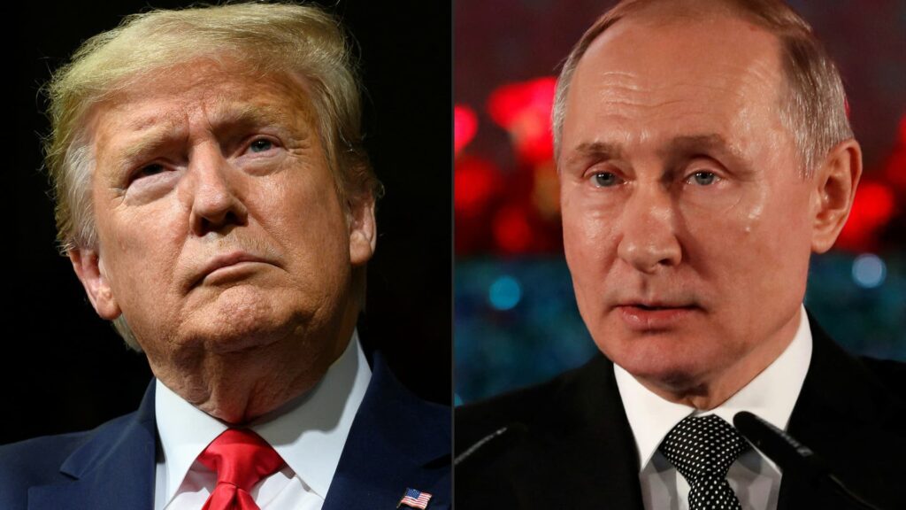 Russia's economy "smells" says trump, and low oil prices will
