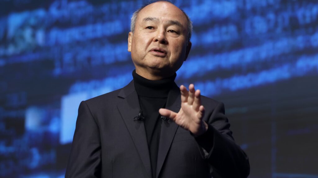 The son of softbank's founder makes his biggest bet by