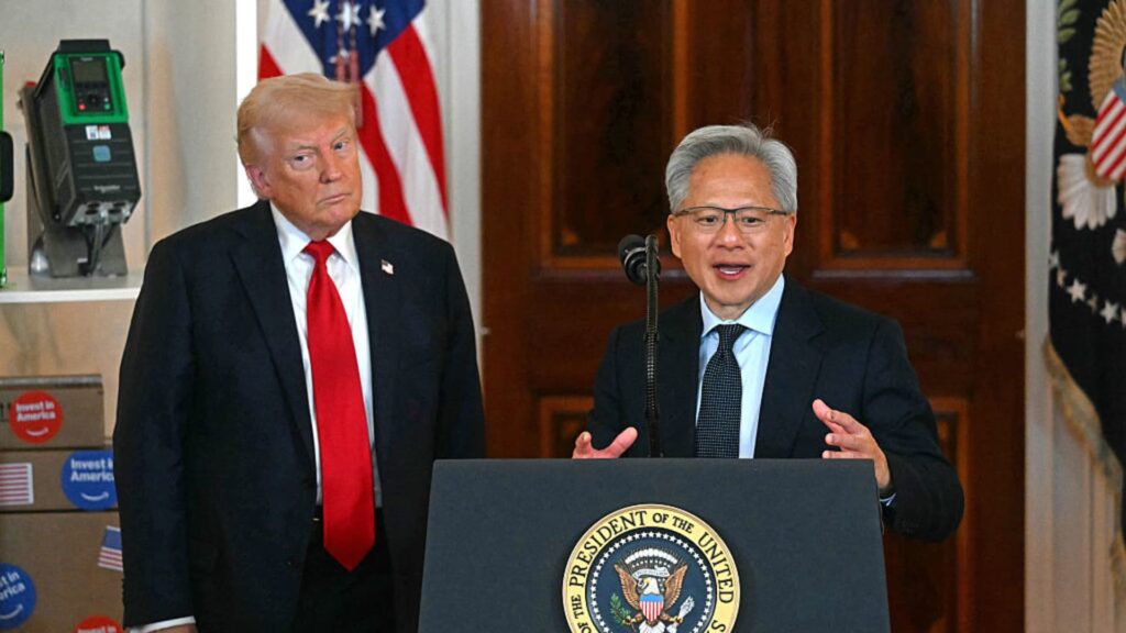 Trump warned senate democrats to reconsider selling chips to china
