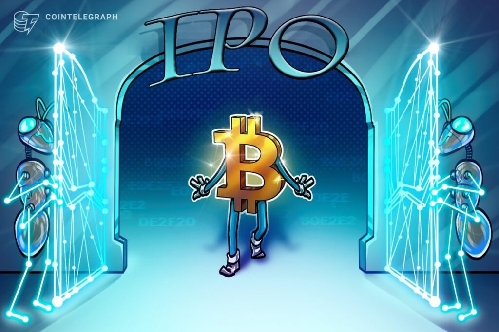 Bitcoin enters ipo stage as early holders give way to